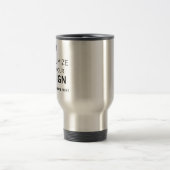 Anpassen mit Ihrem Design Reisebecher (Mittel)