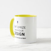 Anpassen mit Ihrem Design Tasse (Vorderseite Links)