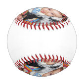 Anpassen mit Ihrem Foto Baseball (Rückseite)