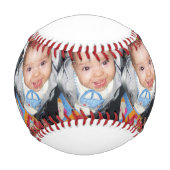 Anpassen mit Ihrem Foto Baseball (Vorderseite)