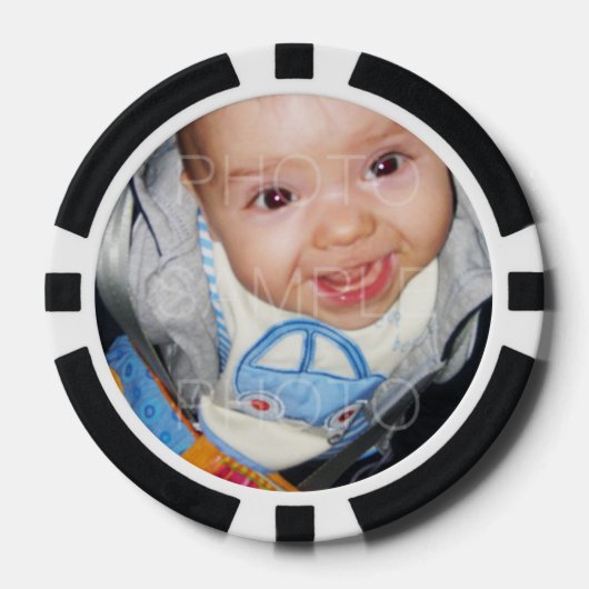Anpassen mit Ihrem Foto Pokerchips (Vorderseite)