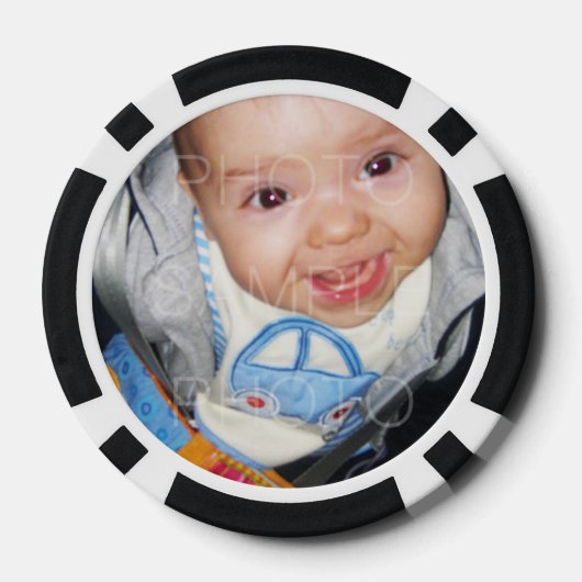 Anpassen mit Ihrem Foto Pokerchips (Rückseite)