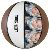 Anpassen mit Ihrem Foto und Text Basketball (Vertikal)