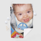 Anpassen mit Ihrem Foto und Text Golfhandtuch (Insitu)