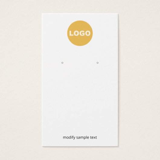 Anpassen mit Ihrem Logo-Gewinndisplay (Vorderseite)