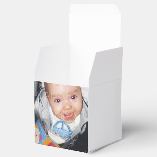 Anpassen mit Ihren Fotos Geschenkschachtel (Geöffnet)