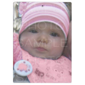 Anpassen mit Ihren Fotos Klemmbrett (Rückseite)