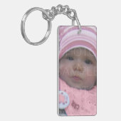 Anpassen mit Ihren Fotos Schlüsselanhänger (Vorderseite links)