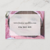 Anpassen mit Ihrer Foto-Visitenkarte Visitenkarte (Rückseite)