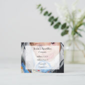 Anpassen mit Ihrer Foto-Visitenkarte Visitenkarte (Stehend Vorderseite)