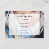 Anpassen mit Ihrer Foto-Visitenkarte Visitenkarte (Vorderseite)