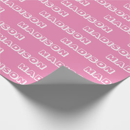 Anpassen mit Name, Text, Geburtstagsgeschenk Geschenkpapier