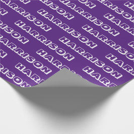 Anpassen mit Name, Text, Geburtstagsgeschenk Geschenkpapier