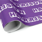 Anpassen mit Name, Text, Geburtstagsgeschenk Geschenkpapier (Rolleneckpunkt)