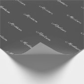 Anpassen mit Name, Text, Geburtstagsgeschenk Geschenkpapier (Ecke)