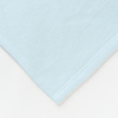 Anpassen mit Namen, minimalistischem Licht Fleecedecke (Ecke)