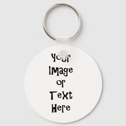 Anpassen mit personalisierten Bildern und Texten Schlüsselanhänger (Vorderseite)