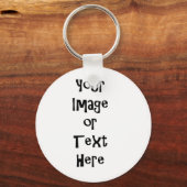 Anpassen mit personalisierten Bildern und Texten Schlüsselanhänger (Vorderseite)