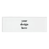 Anpassen Namenschild (Vorderseite)