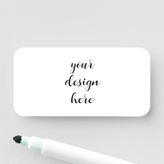 Anpassen Namensschild (Beispiel)