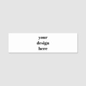 Anpassen Namensschild (Vorderseite)