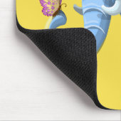 Anpassen Niedlicher Blauer Elefant Mousepad (Ecke)