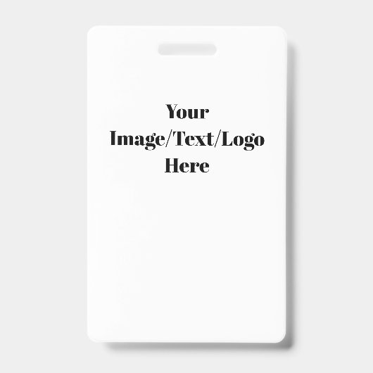 Anpassen oder Anpassen von Leerzeichenfolgen Ausweis (Front)