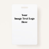 Anpassen oder Anpassen von Leerzeichenfolgen Ausweis (Vorderseite)