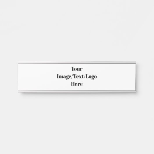 Anpassen oder Anpassen von Leerzeichenfolgen Türschild (Vorderseite )