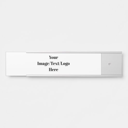 Anpassen oder Anpassen von Leerzeichenfolgen Türschild (Vorderseite )