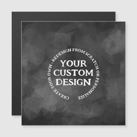 Anpassen oder Redesign von Scratch - Magnet-Karte Magnetkarte (Vorne/Hinten)