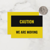 Anpassen, Personalisieren der Moving-Adressinforma Mitteilungskarte (Vorderseite/Rückseite Beispiel)