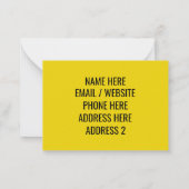 Anpassen, Personalisieren der Moving-Adressinforma Mitteilungskarte (Rückseite)