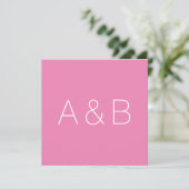 Anpassen, personalisieren des Alphabets als Anfang Dankeskarte (Stehend Vorderseite)