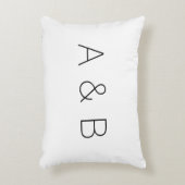 Anpassen, personalisieren des Alphabets als Anfang Dekokissen (Vorderseite(Vertikal))