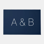 Anpassen, personalisieren des Alphabets als Anfang Fußmatte (Vorderseite)