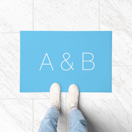 Anpassen, personalisieren des Alphabets als Anfang Fußmatte (Indoor)