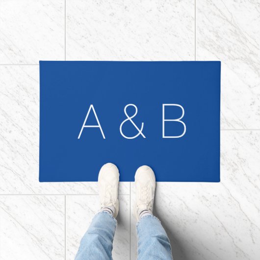 Anpassen, personalisieren des Alphabets als Anfang Fußmatte (Indoor)
