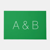 Anpassen, personalisieren des Alphabets als Anfang Fußmatte (Vorderseite)
