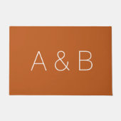 Anpassen, personalisieren des Alphabets als Anfang Fußmatte (Vorderseite)