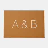 Anpassen, personalisieren des Alphabets als Anfang Fußmatte (Vorderseite)