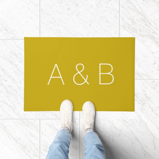 Anpassen, personalisieren des Alphabets als Anfang Fußmatte (Indoor)