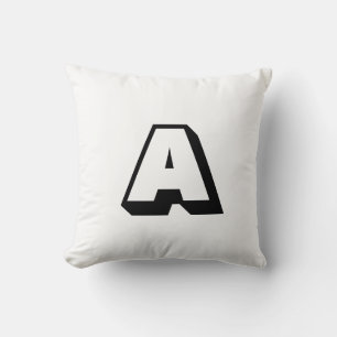 Anpassen, personalisieren des Alphabets als Anfang Kissen