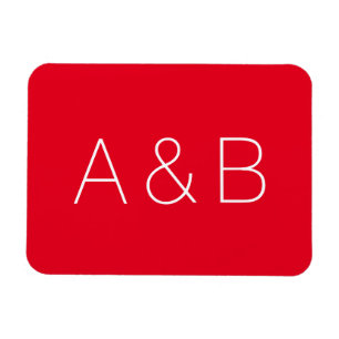 Anpassen, personalisieren des Alphabets als Anfang Magnet