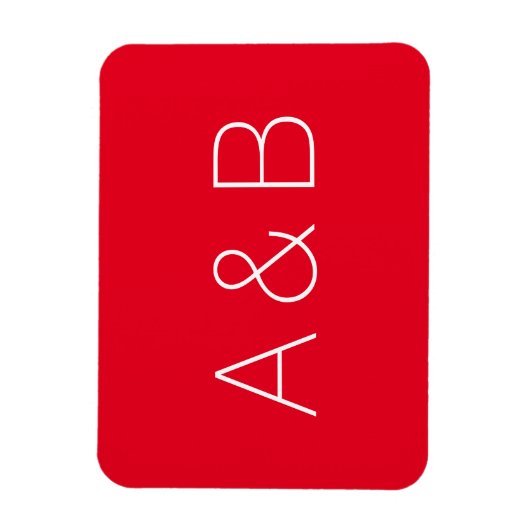 Anpassen, personalisieren des Alphabets als Anfang Magnet (Vertikal)