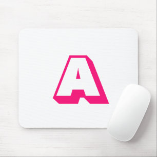 Anpassen, personalisieren des Alphabets als Anfang Mousepad