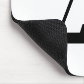 Anpassen, personalisieren des Alphabets als Anfang Mousepad (Ecke)