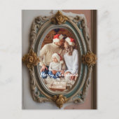 Anpassen Sie den uralten Rahmen mit Ihrem Foto Postkarte (Vorderseite)