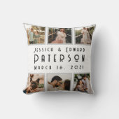 Anpassen Sie es, Liebe Fotos Moderne Personalisier Kissen (Vorderseite)