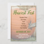 Anpassen Sie Ihre eigene Ernte schneller Kürbiskei Einladung (Vorderseite)